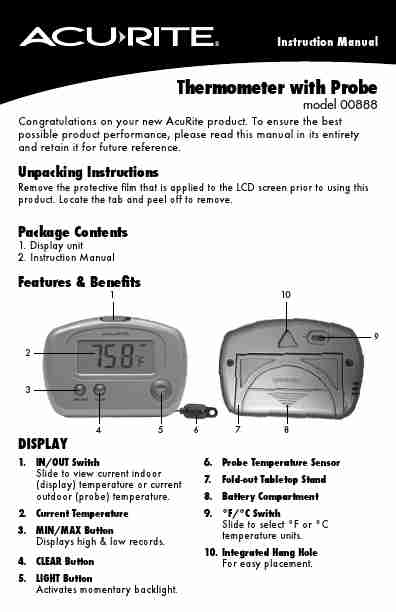 Acu-Rite Thermometer 888-page_pdf